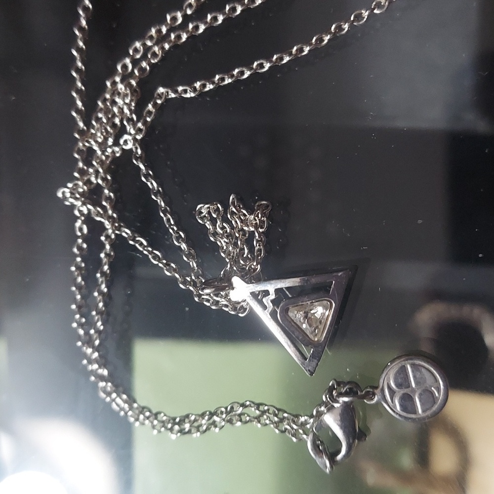 Bryan Anthony Tribe Friendship  Teepee CZ Pendant Silver Necklace